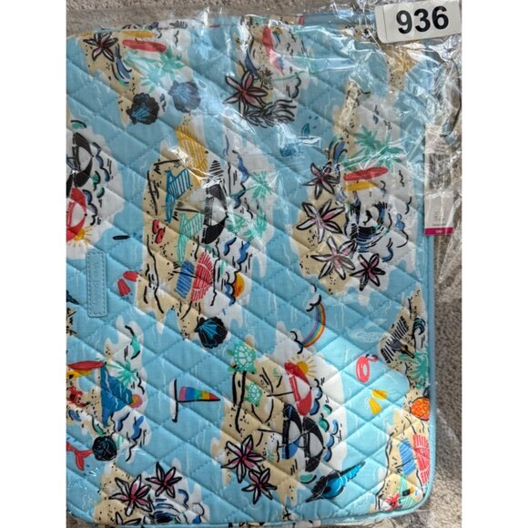 Vera Bradley New Laptop Computer Sleeve Cloth Zipper Case Beach Treasures - Picture 11 of 11